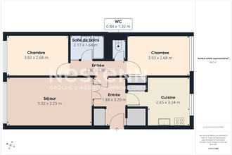 Ma-Cabane - Vente Appartement PARIS 19, 65 m²