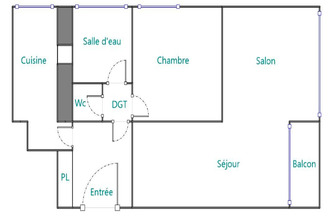 Ma-Cabane - Vente Appartement PARIS 20, 70 m²