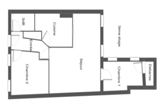 Ma-Cabane - Vente Appartement Paris, 57 m²