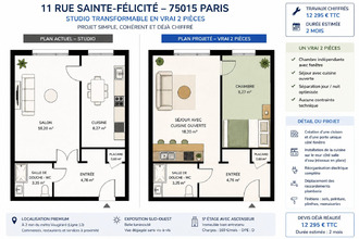 Ma-Cabane - Vente Appartement Paris, 35 m²