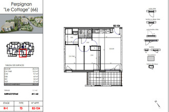 Ma-Cabane - Vente Appartement PERPIGNAN, 58 m²