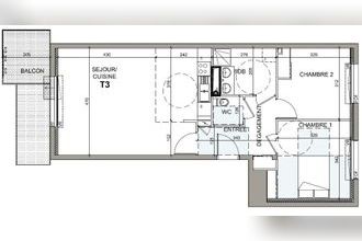 Ma-Cabane - Vente Appartement RENNES, 65 m²