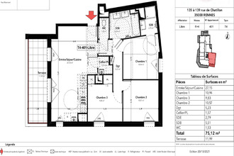 Ma-Cabane - Vente Appartement RENNES, 75 m²