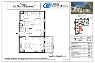 Ma-Cabane - Vente Appartement Rillieux-la-Pape, 58 m²
