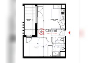 Ma-Cabane - Vente Appartement Rognac, 43 m²