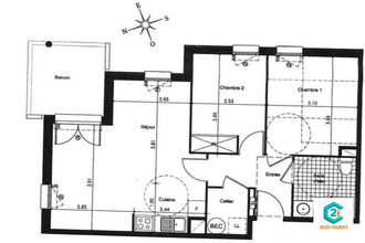 Ma-Cabane - Vente Appartement Roquettes, 57 m²