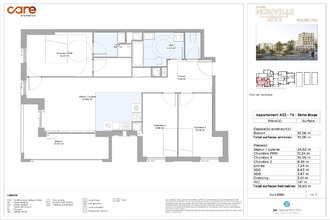 Ma-Cabane - Vente Appartement Rouen, 78 m²