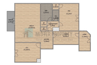 Ma-Cabane - Vente Appartement RUEIL-MALMAISON, 75 m²