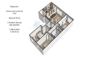 Ma-Cabane - Vente Appartement RUEIL-MALMAISON, 92 m²