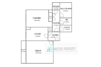 Ma-Cabane - Vente Appartement RUEIL-MALMAISON, 51 m²
