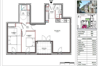 Ma-Cabane - Vente Appartement Saint-Avertin, 68 m²