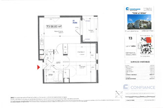 Ma-Cabane - Vente Appartement Saint-Priest, 59 m²