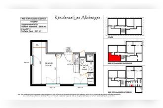 Ma-Cabane - Vente Appartement THONON-LES-BAINS, 24 m²