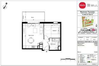 Ma-Cabane - Vente Appartement TOUSSIEU, 43 m²