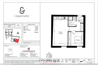 Ma-Cabane - Vente Appartement Vauvert, 39 m²