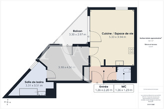 Ma-Cabane - Vente Appartement WASQUEHAL, 45 m²