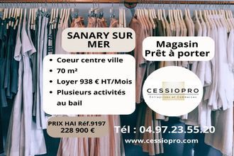 Vente Boutique 83110, Sanary-sur-Mer France