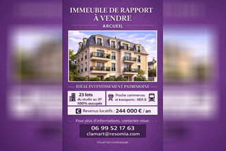 Ma-Cabane - Vente Immeuble ARCUEIL, 802 m²