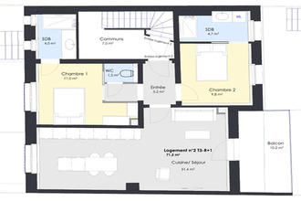 Ma-Cabane - Vente Immeuble MOULINS-LES-METZ, 210 m²