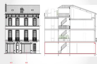 Ma-Cabane - Vente Local commercial BORDEAUX, 110 m²