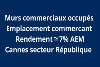 Ma-Cabane - Vente Local commercial Cannes, 21 m²
