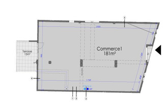 Ma-Cabane - Vente Local commercial La Riche, 181 m²