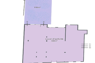 Ma-Cabane - Vente Local commercial La Riche, 328 m²