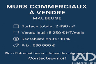 Vente Local commercial 59600, Maubeuge France