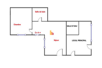 Ma-Cabane - Vente Local commercial PARIS 18, 65 m²