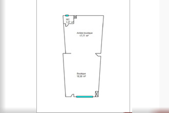 Ma-Cabane - Vente Local commercial PARIS 20, 37 m²