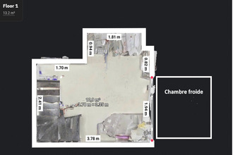 Ma-Cabane - Vente Local commercial PARIS 20, 52 m²