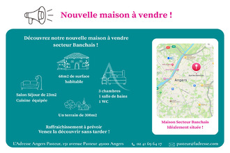 Ma-Cabane - Vente Maison ANGERS, 64 m²