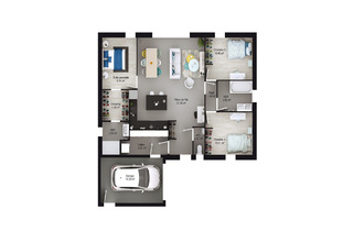 Ma-Cabane - Vente Maison Carignan-de-Bordeaux, 90 m²