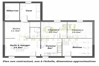 Ma-Cabane - Vente Maison Dammarie-sur-Loing, 58 m²