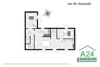 Ma-Cabane - Vente Maison Le Buisson-de-Cadouin, 83 m²