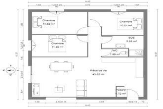 Ma-Cabane - Vente Terrain MILLAS, 591 m²