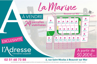 Vente Terrain 85230, BEAUVOIR-SUR-MER France