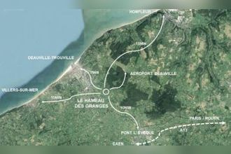 Ma-Cabane - Vente Terrain Bonneville-sur-Touques, 1624 m²