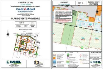 Vente Terrain 35190, Cardroc France