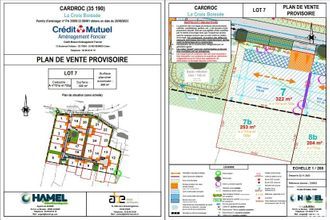 Vente Terrain 35190, Cardroc France