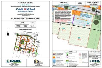 Vente Terrain 35190, Cardroc France