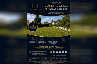 Ma-Cabane - Vente Terrain Champagne-sur-Oise, 311 m²