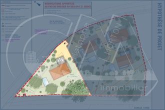 Ma-Cabane - Vente Terrain CHARBONNIERES-LES-BAINS, 1191 m²