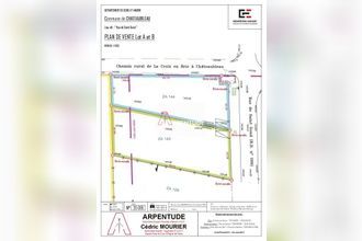 Ma-Cabane - Vente Terrain Châteaubleau, 999 m²