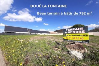 Ma-Cabane - Vente Terrain DOUE-LA-FONTAINE, 792 m²