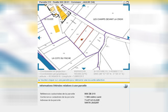 Vente Terrain 54470, JAULNY France