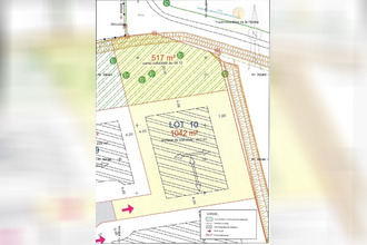 Ma-Cabane - Vente Terrain Mérignies, 1559 m²