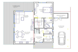 Ma-Cabane - Vente Terrain Morlaàs, 633 m²