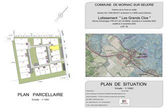 Vente Terrain 17113, Mornac-sur-Seudre France