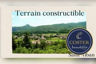 Ma-Cabane - Vente Terrain Saint-Alban-Auriolles, 1547 m²